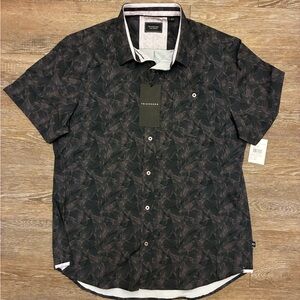 7 Diamonds 💎 Men’s L Garden Of Light Short Sleeve Shirt • NEW WITH TAGS